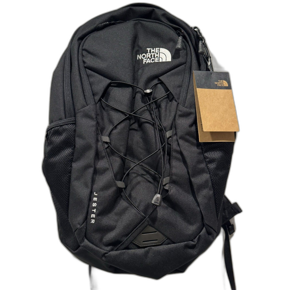 NWT North Face Jester Backpack Black FlexVent Laptop School Travel Daypack Hike